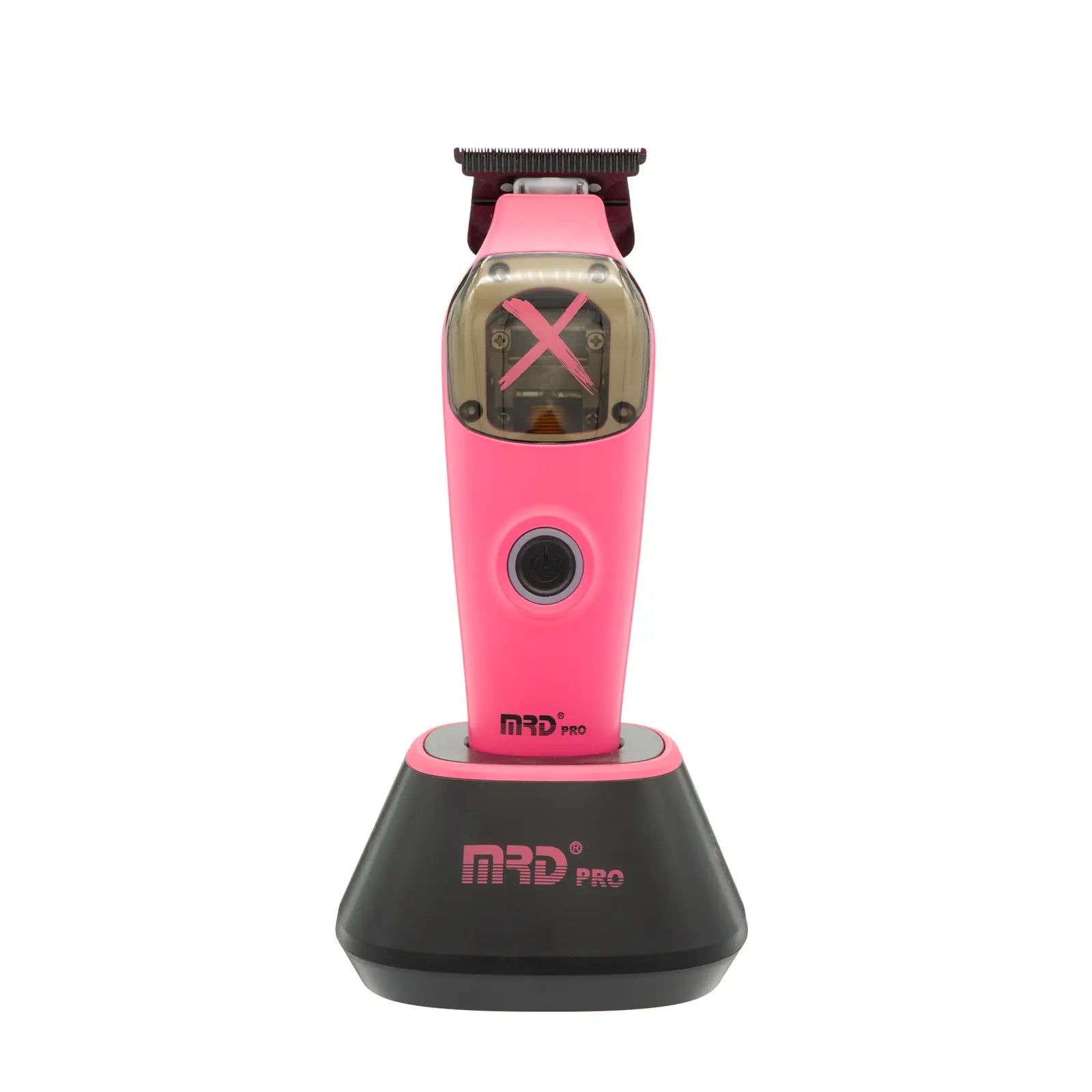 MRDPRO Ultimate X Cordless Hair Trimmer with Vector Motor 10000 RPM & DLC Deep Tooth Blade - Pink