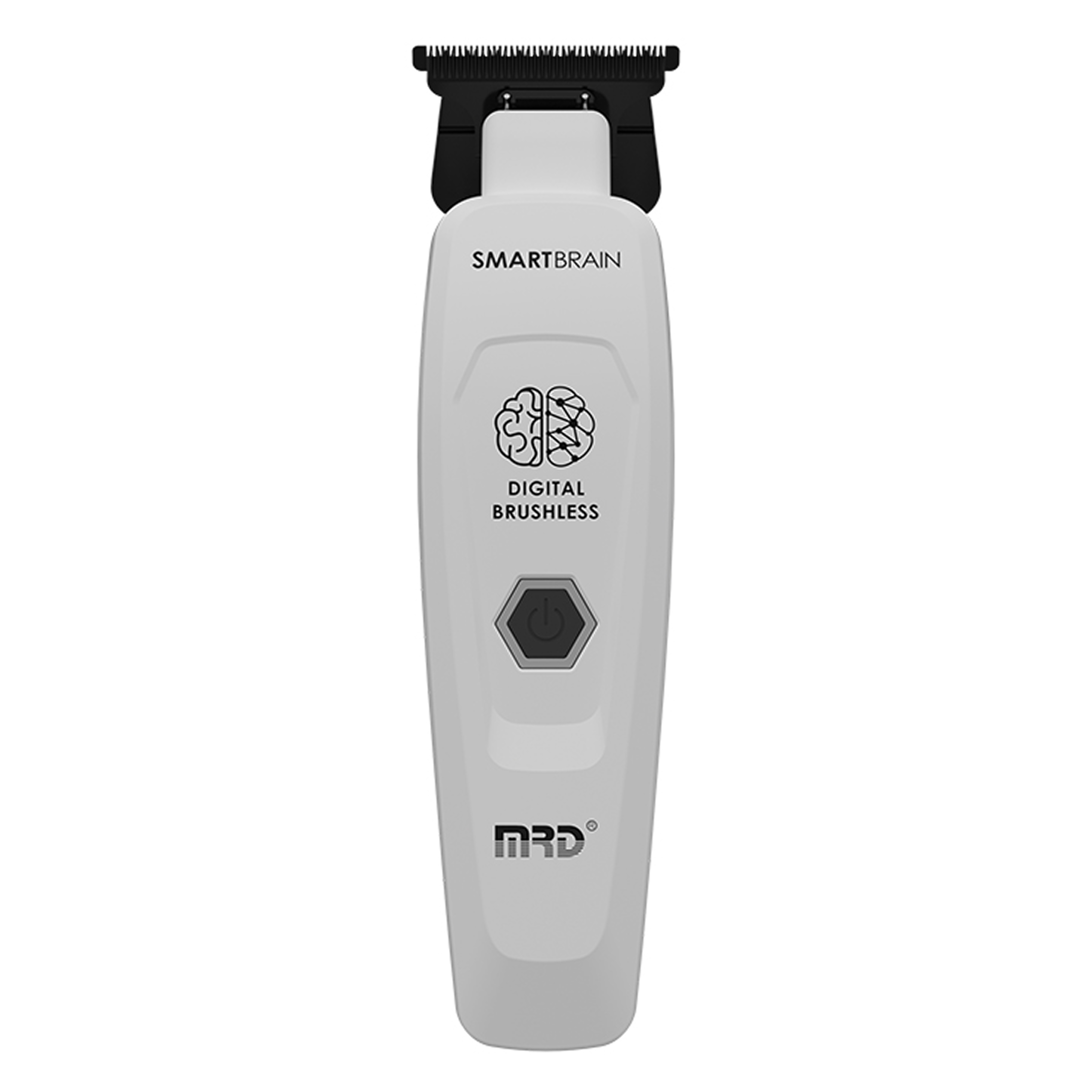 MRD Pro SmartBrain Professional Trimmer-WHITE | 7,500 RPM BLDC Motor | Zero-Gap Skeleton Design
