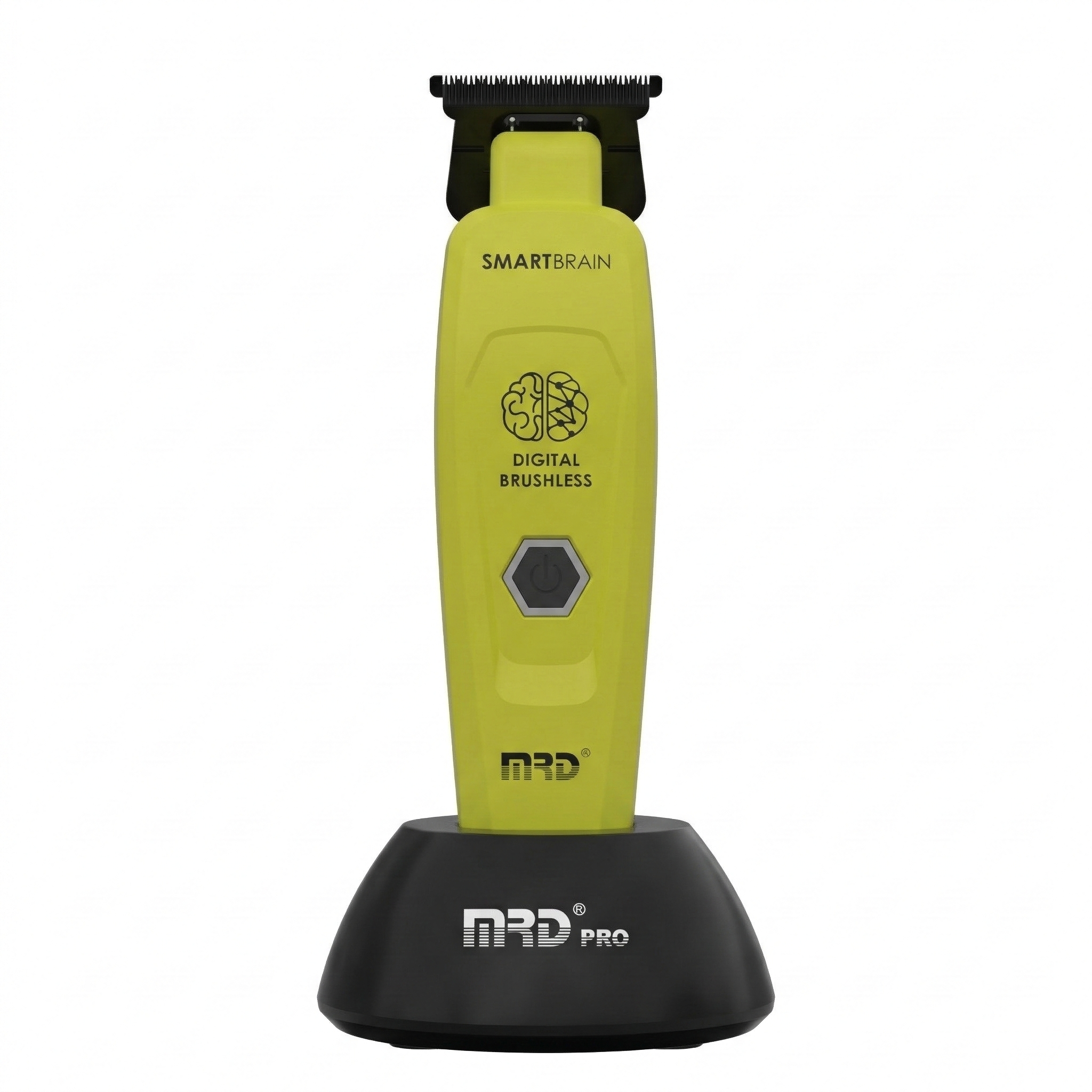MRD Pro SmartBrain Professional Trimmer-GREEN | 7,500 RPM BLDC Motor | Zero-Gap Skeleton Design