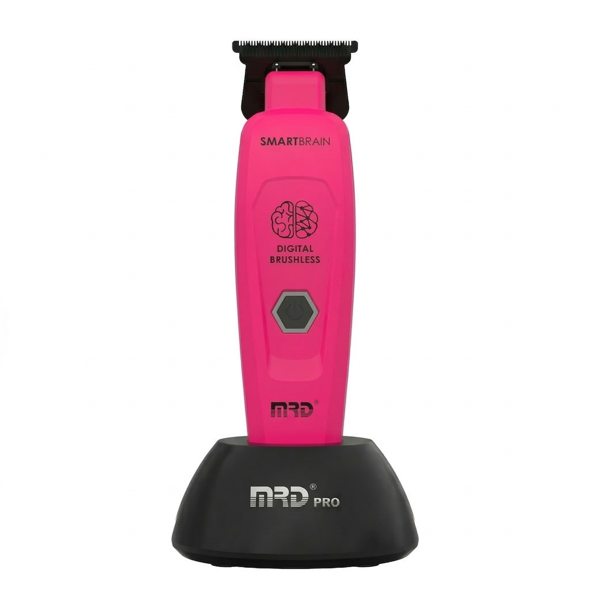 MRD Pro SmartBrain Professional Trimmer-PINK | 7,500 RPM BLDC Motor | Zero-Gap Skeleton Design