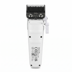 MRDPRO CYBORG PRO HC-666-WHITE-Professional Cordless Hair Clipper - Full Metal, 3300mAh, BLPU Motor for Barbers