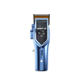 Uranus Professional Barber Clipper-3969V-BLUE-Zero Gap, 7500 RPM Motor, DLC Blade