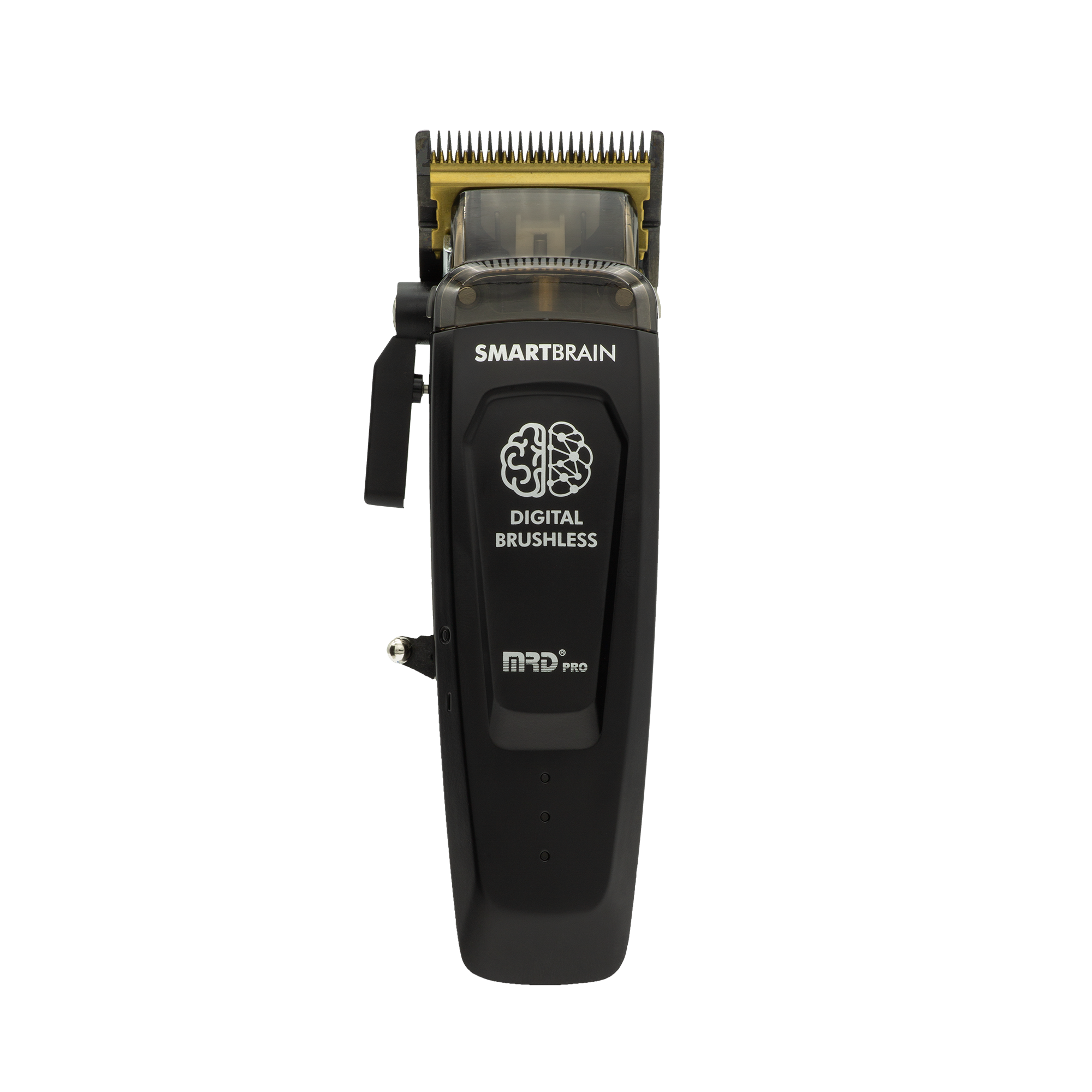 MRDPRO SMART BRAIN HC 90-4-BLACK-Premium Brushless Motor Hair Clipper (7200 RPM) with DLC Blade & Zero Gap Adjustable Taper