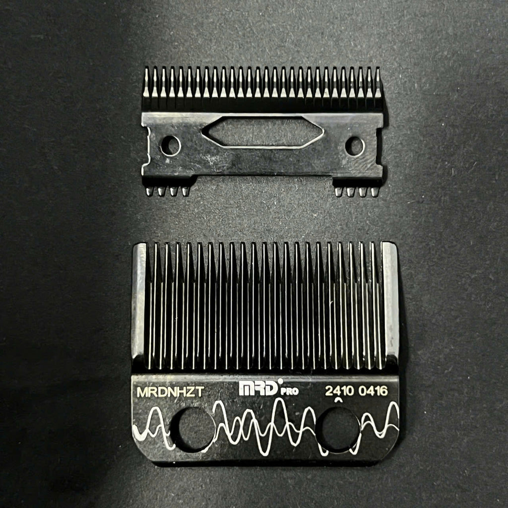 SMART Wolf-Tooth Clipper Blade-BLACK – Ultra Sharp, Smooth Cutting, Professional Styling