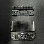 SMART Wolf-Tooth Clipper Blade-BLACK – Ultra Sharp, Smooth Cutting, Professional Styling