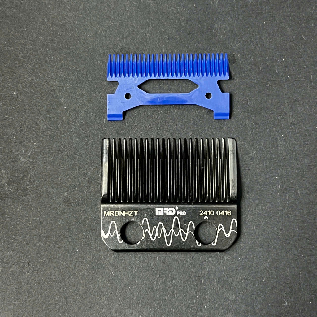 SMART Wolf-Tooth Clipper Blade-BLACK – Ultra Sharp, Smooth Cutting, Professional Styling